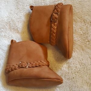 Carter's 3-6M Brown Leather Boots